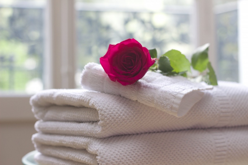 hotel-LE BAR SUR LOUP-min_towel_rose_clean_care_salon_spa_white_bath-731641